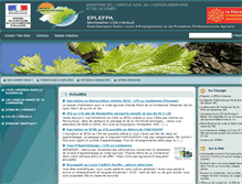 Tablet Screenshot of epl.agropolis.fr