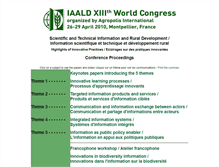 Tablet Screenshot of iaald2010.agropolis.fr